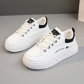 Damen modische Plateau-Sneaker mit rutschfester Sohle und dämpfendem Fußbett R&B
