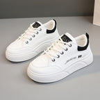 Damen modische Plateau-Sneaker mit rutschfester Sohle und dämpfendem Fußbett R&B