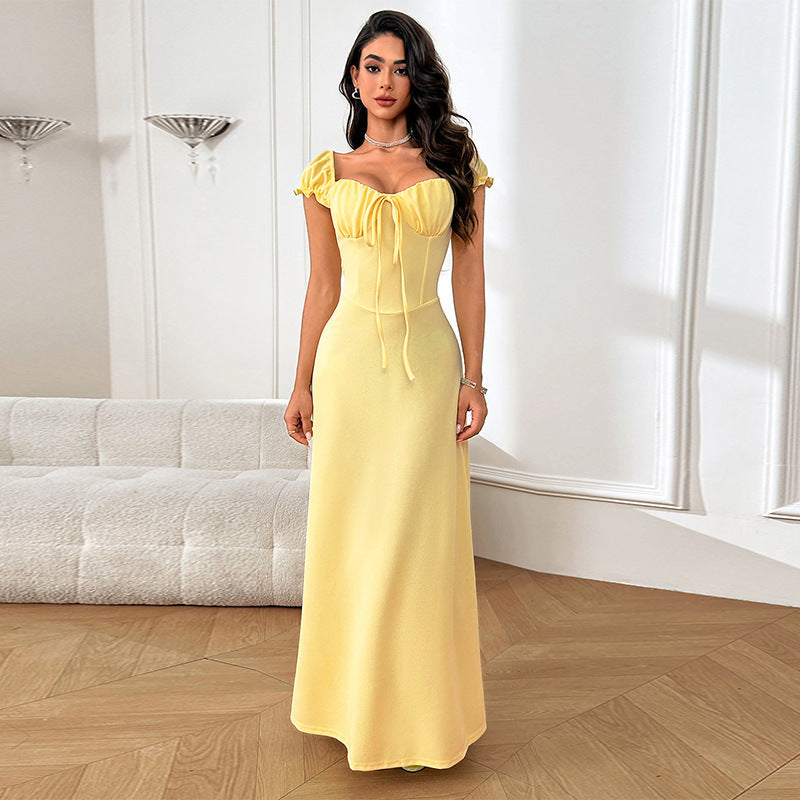 Damen elegantes Maxikleid mit zeitlosem Design
