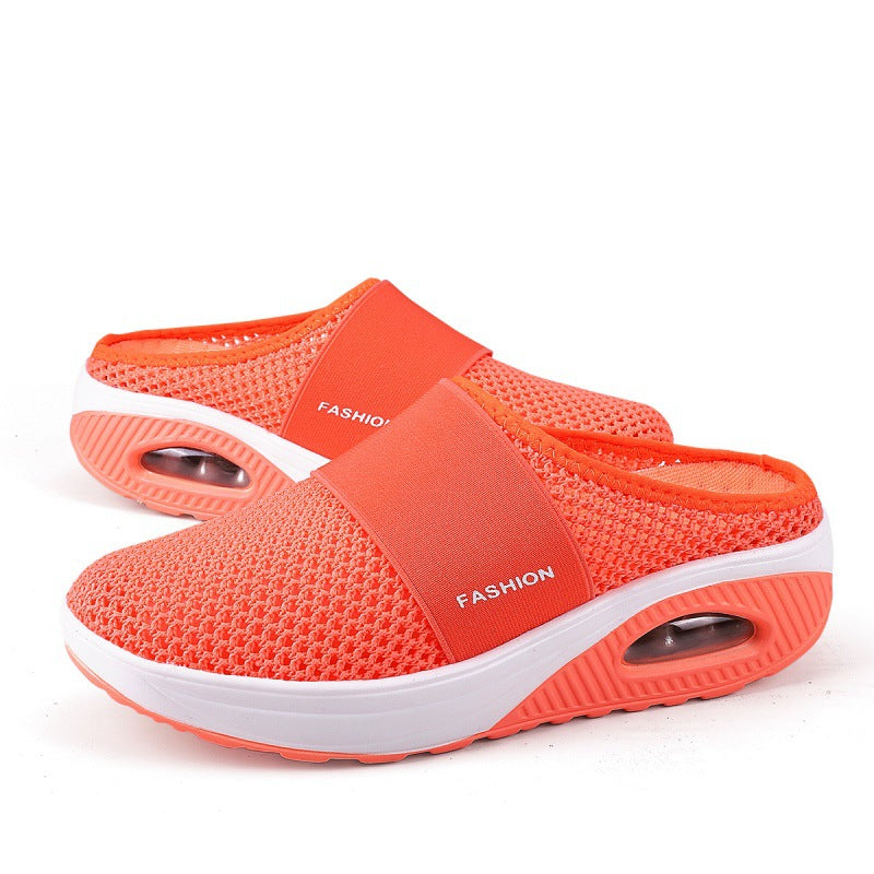 Damen Atmungsaktive Clogs mit dämpfender Sohle und flexibler Passform R&B