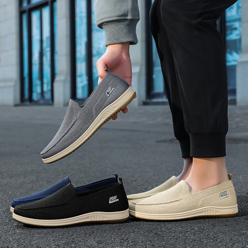 Damen Bequeme und atmungsaktive Slip-On Schuhe R&B