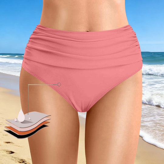 Damen Hochtailliertes Bikini-Höschen mit schmeichelndem Design R&B