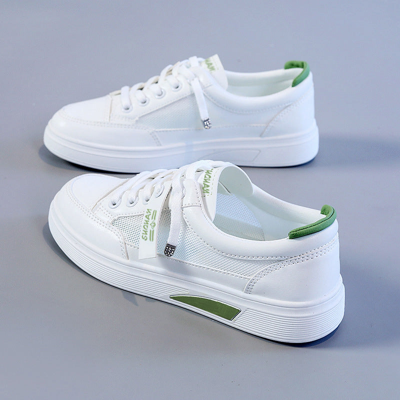 Damen Sportliche Sneaker mit atmungsaktivem Mesh und modischen Akzenten R&B