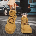 Damen Sportliche High-Top Sneakers mit dynamischem Design und rutschfester Sohle R&B