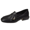 Damen elegante Loafers mit modischem Zierschmuck R&B