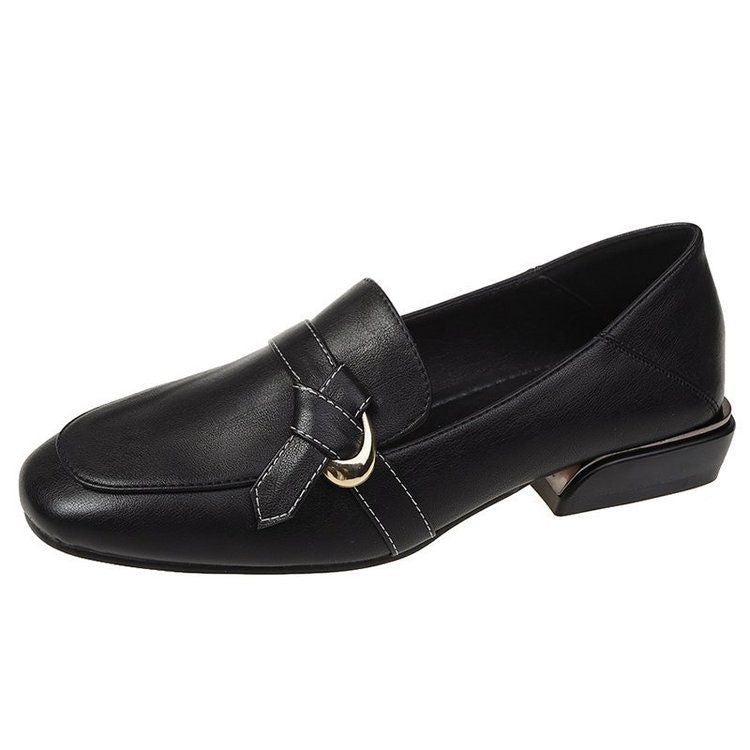 Damen elegante Loafers mit modischem Zierschmuck R&B