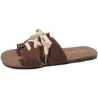 Damen Sandalen mit dekorativen Schleifenakzenten R&B