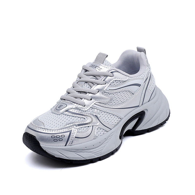 Damen Sportliche Sneakers mit atmungsaktiver Mesh-Oberfläche und stabilisierender Profilsohle R&B