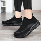Damen Atmungsaktive und elastische Sneakers mit rutschfester Sohle