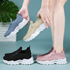 Damen Leichte und atmungsaktive Sneakers mit innovativer Stricktechnologie R&B