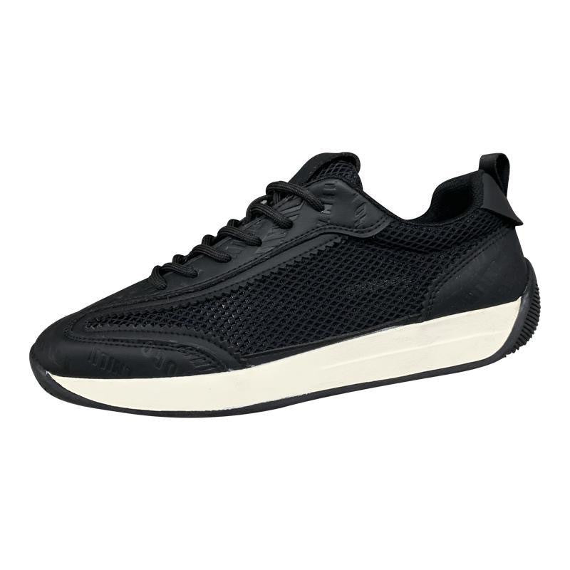 Damen Sportliche Sneaker mit atmungsaktiver Oberflächenstruktur und stoßdämpfender Sohle