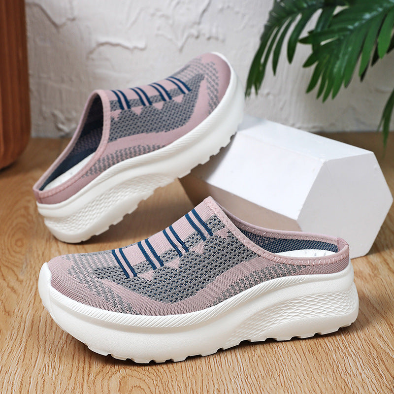 Damen Freizeit Clogs mit atmungsaktivem Obermaterial und rutschfester Sohle