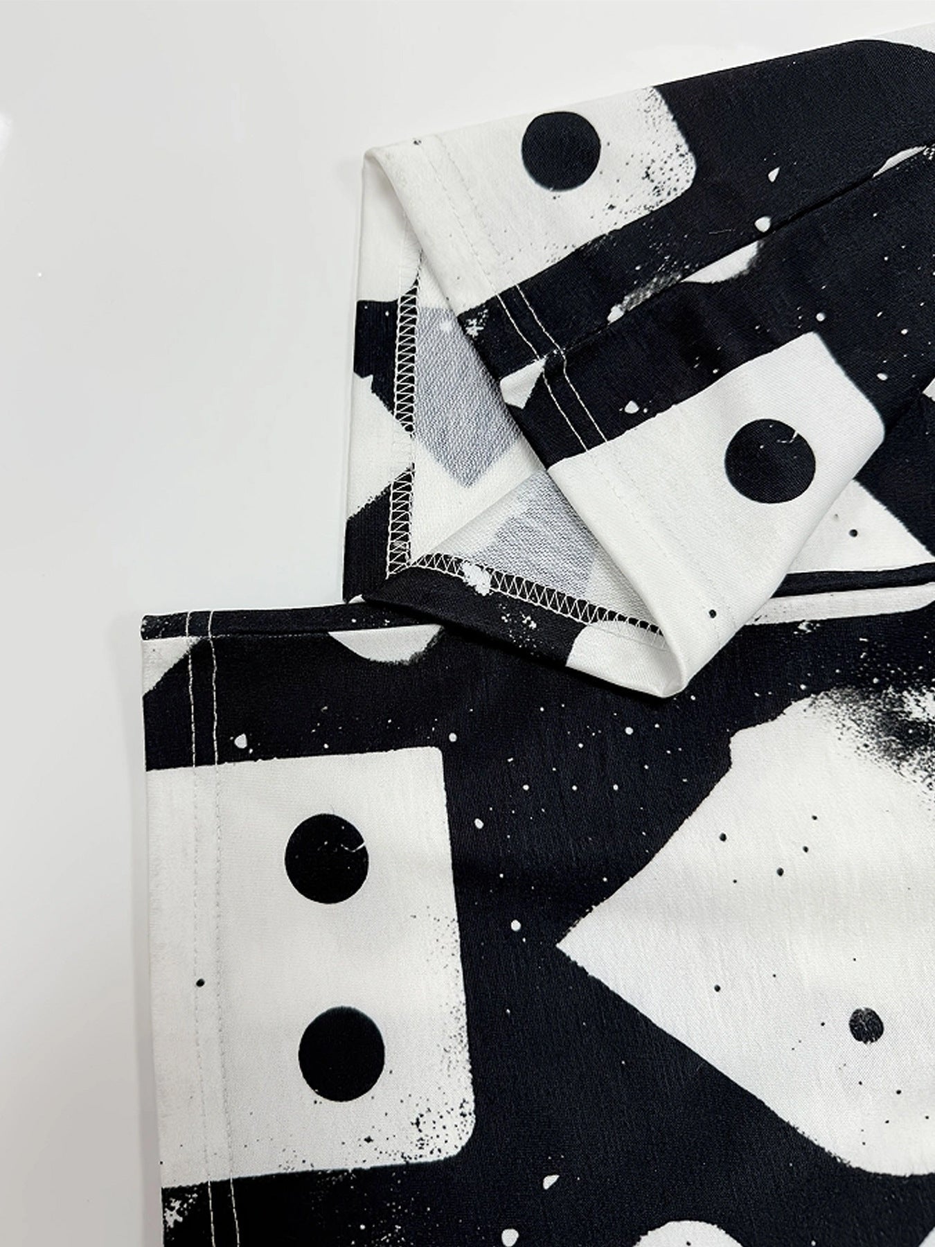 Damen Freizeithose mit einzigartigem Print und elastischem Bund R&B