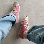Damen Freizeit-Sneaker mit weichem Veloursleder und dicker Schnürung R&B