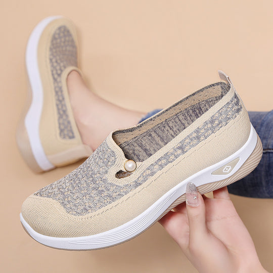 Damen Komfortable Strickschuhe mit ergonomischem Design R&B