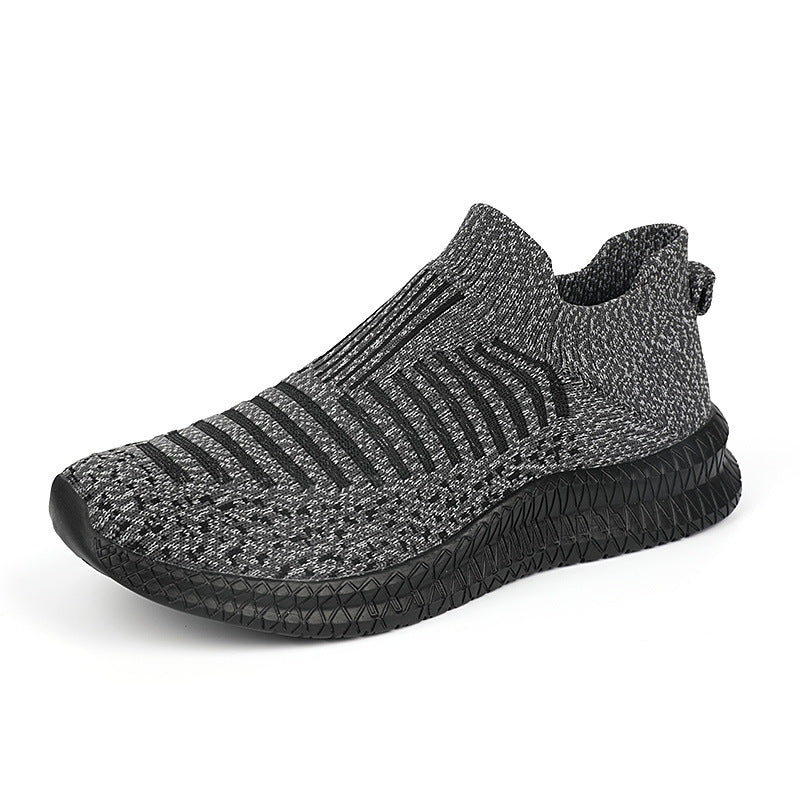 Damen Strick-Sneaker mit atmungsaktiver Obermaterialstruktur und rutschfester Sohle