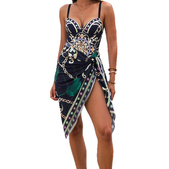 Damen Strandkleid R&B