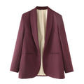 Damen eleganter Blazer mit einzigartigem Schnitt und Taschen R&B