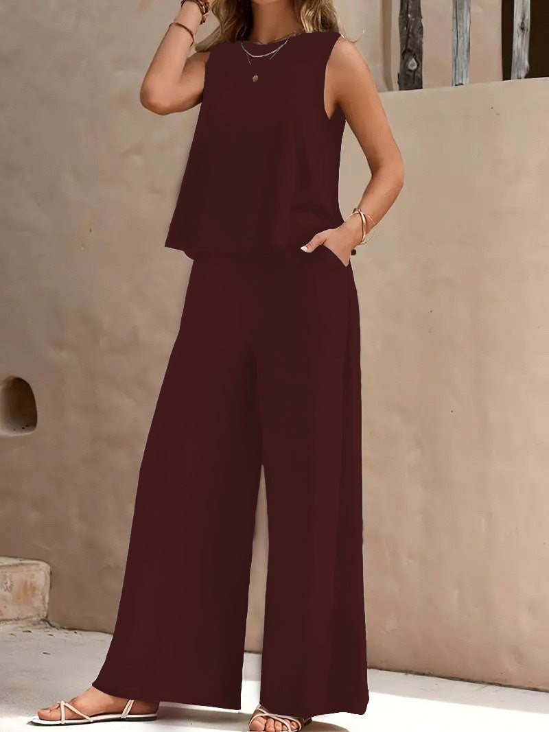 Damen Komfortables und elegantes Loungeset mit weitem Schnitt R&B