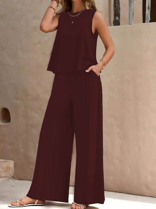 Damen Komfortables und elegantes Loungeset mit weitem Schnitt R&B