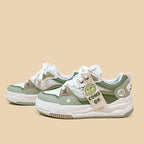 Damen sportliche Sneaker mit trendigem Design und atmungsaktivem Obermaterial