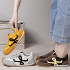 Damen Sportliche Sneakers mit weichem Obermaterial und bequemer Sohle