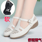 Damen Riemchensandalen mit komfortablem Fußbett und modischem Schnallenakzent