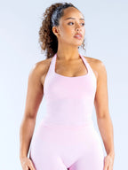 Damen Sportoberteil mit komfortablem Halter-Design und atmungsaktiven Materialien R&B