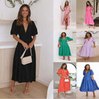 R&B | Taillierter Midikleid