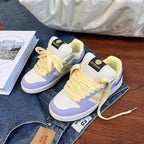 Damen Sneakers im modischen Retro-Stil mit weicher Polsterung