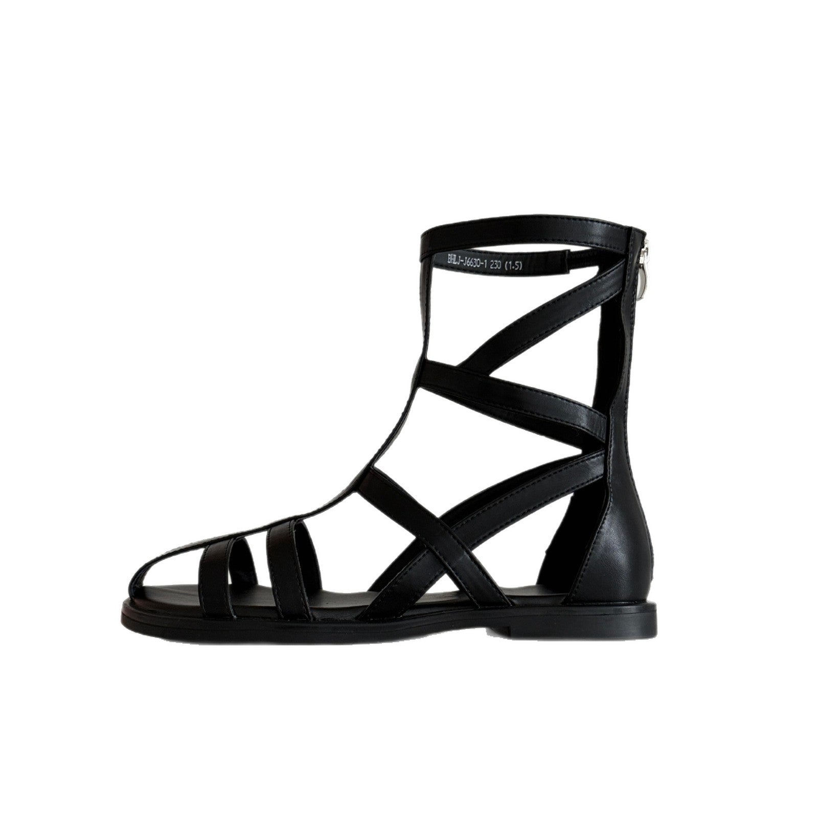 Damen Bequeme und moderne Sandalen mit dekorativen Riemen R&B