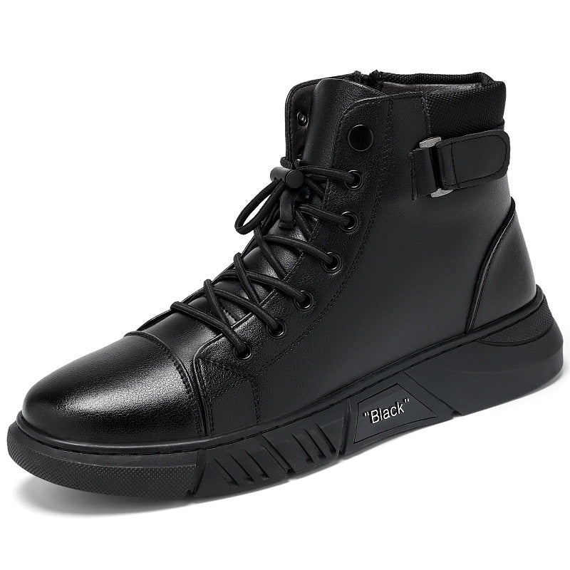 Damen Hohe Freizeitsneakers mit robustem Obermaterial und praktischem Klettverschluss