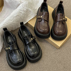 Damen modische Slide-On Clogs mit elastischem Riemen und robustem Sohlenprofil R&B