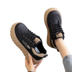 Damen Sneakers mit trendgerechter Plateau-Sohle R&B