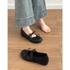 Damen Elegante Ballerinas mit verspieltem Schleifen-Design Heidi Mode