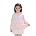 Unisex nan UV-Schutz Kapuzen-Cape für Kinder mit asymmetrischem A-Linien-Schnitt und Hasenprint  R&B