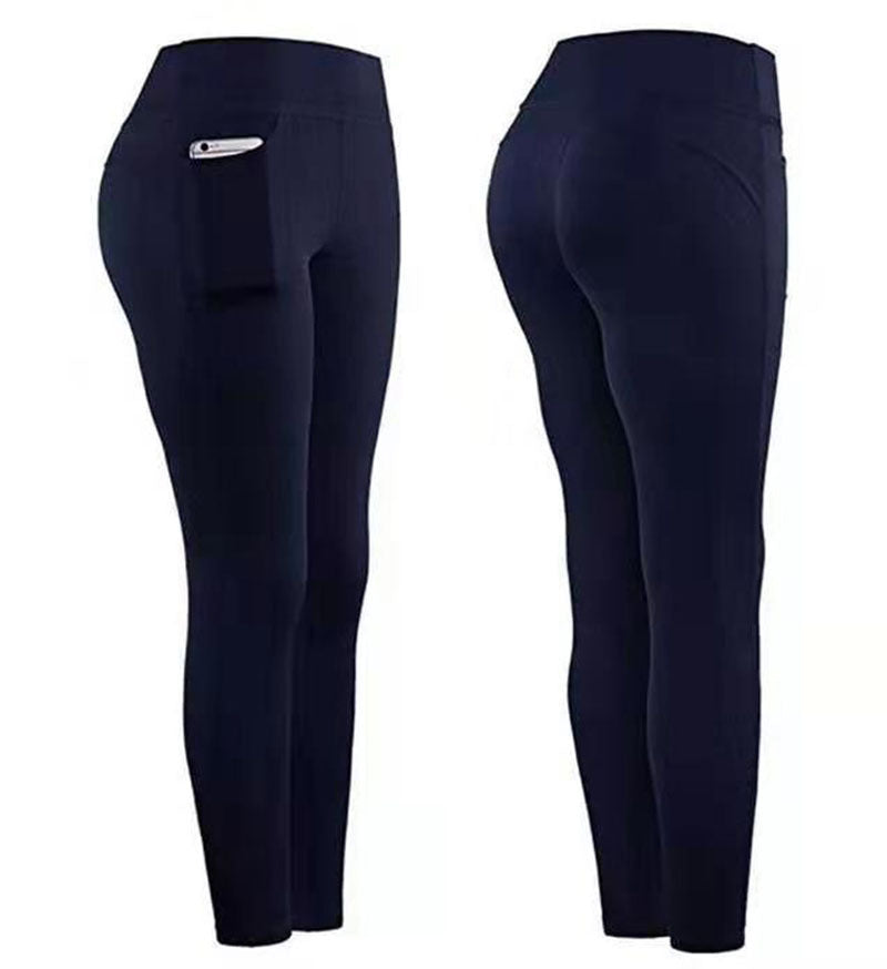 Damen Hochleistungs-Leggings mit praktischen Seitentaschen R&B