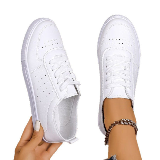 Damen komfortable Sneakers mit atmungsaktiven Perforationen R&B