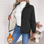 Damen Casual Steppjacke mit hohem Kragen von R&B
