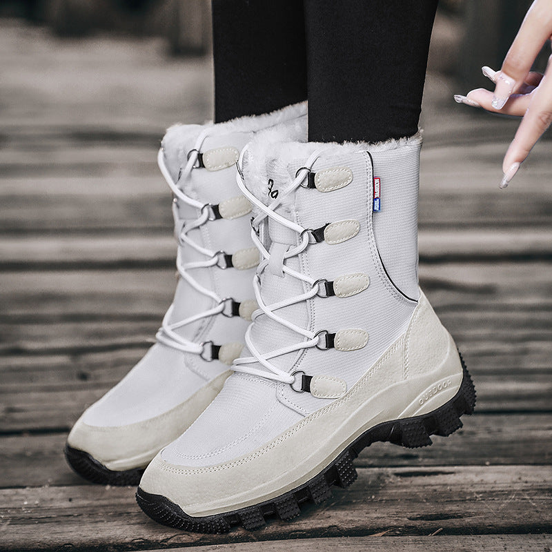 Damen Winterboots mit isolierender Fütterung und rutschfester Sohle R&B