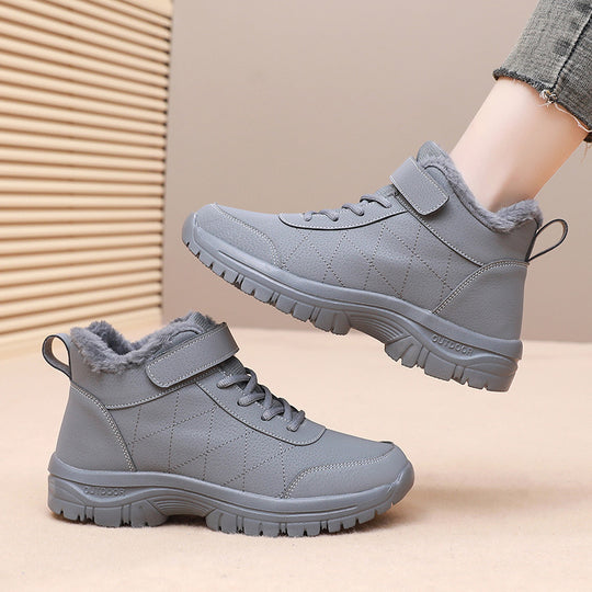 Damen Thermo-Wanderstiefel mit rutschfester Sohle und wärmendem Innenschuh R&B
