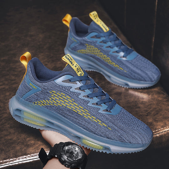 Damen Sportliche Luftpolster Sneakers mit atmungsaktiver Mesh-Oberfläche und dämpfender Sohle R&B