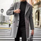 Herren Wollmantel modern