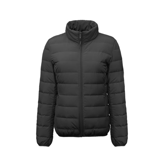 Damen Isolierte Steppjacke mit hohem Kragen und elastischen Bündchen R&B
