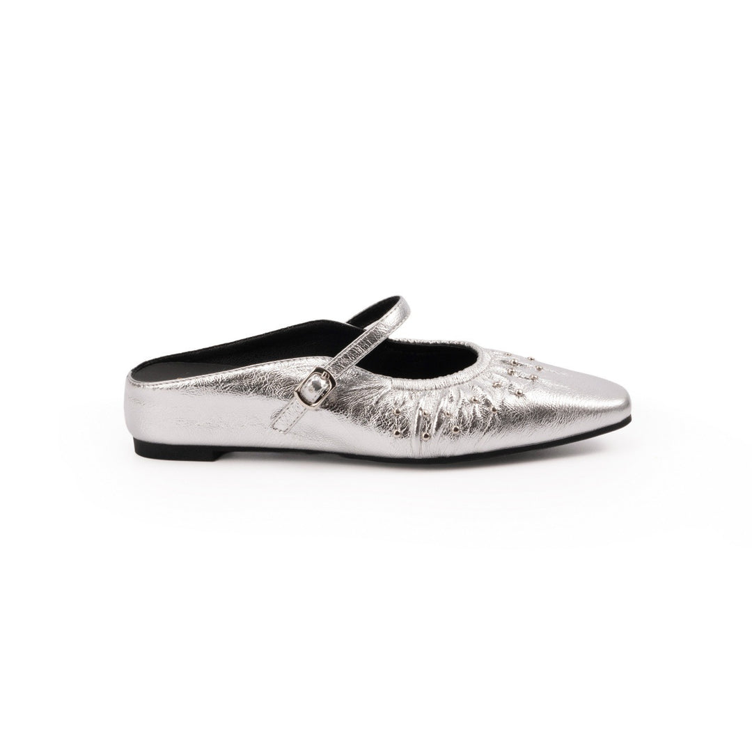 Damen Designer Ballerinas mit dekorativen Perlen R&B