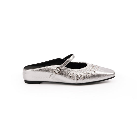 Damen Designer Ballerinas mit dekorativen Perlen R&B