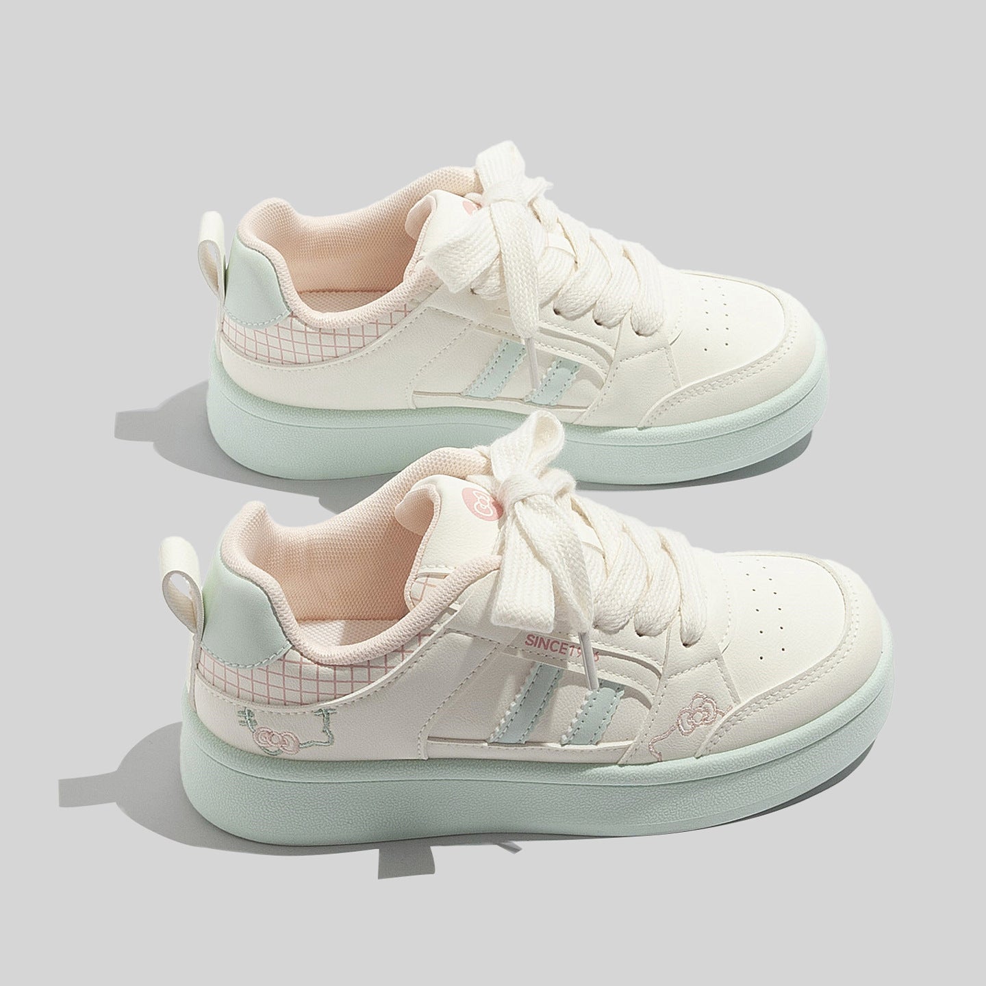 Damen Sneaker mit gepolstertem Innensohle und modernen Akzenten