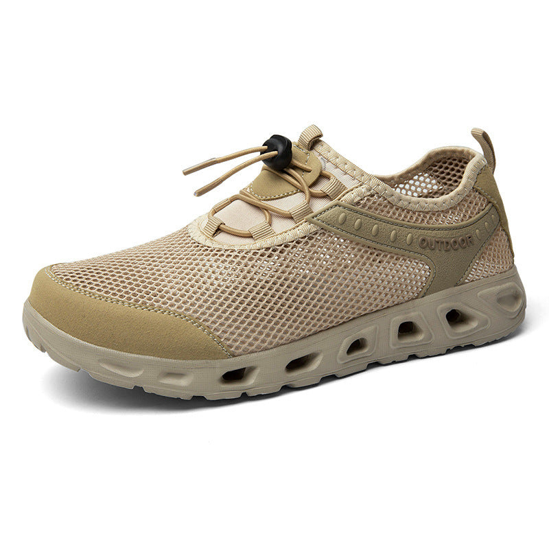 Damen Outdoor-Sneaker mit atmungsaktivem Mesh und rutschfester Sohle R&B