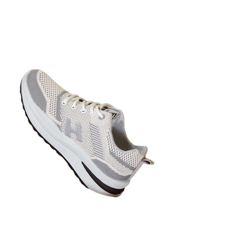 Damen Lauf-Sneaker mit atmungsaktivem GewR&Be und stoßdämpfender Sohle R&B
