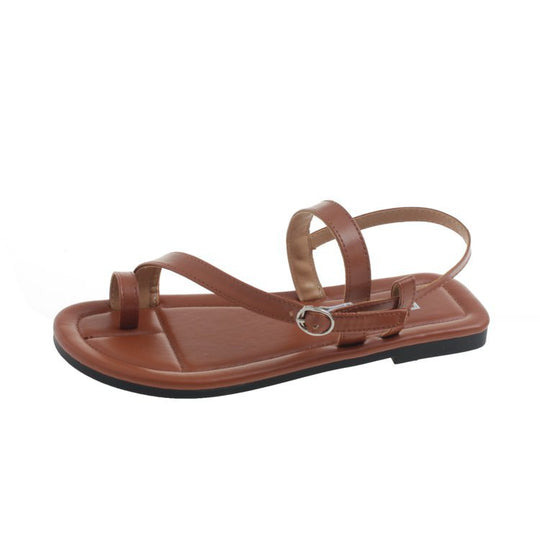 Damen Riemensandalen mit elegantem Schnallenverschluss R&B